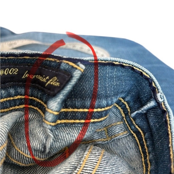 Citizens Of Humanity Ingrid 002 Stretch Low Waist Flare Size 32 (altered) - Picture 12 of 12